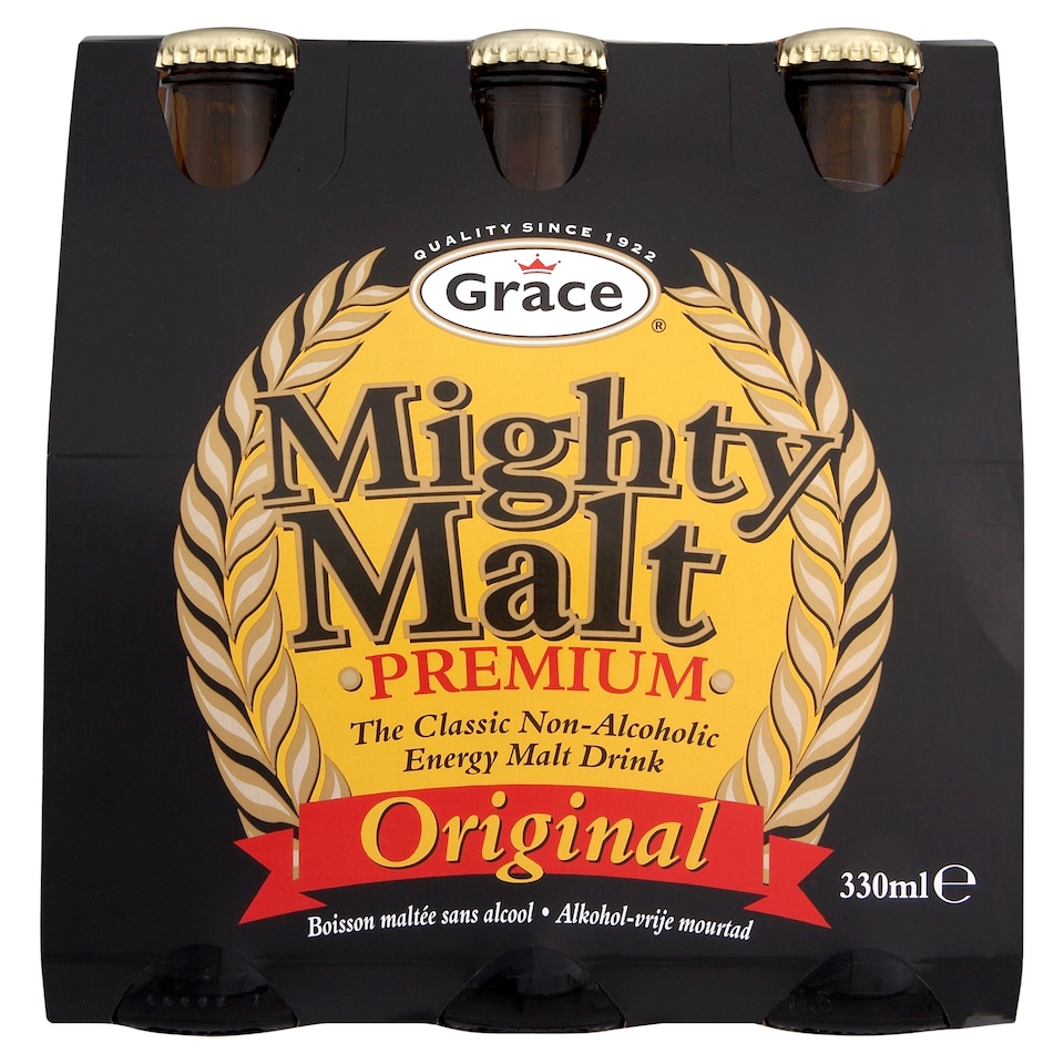 Grace Mighty Malt Drink 6 X 330Ml