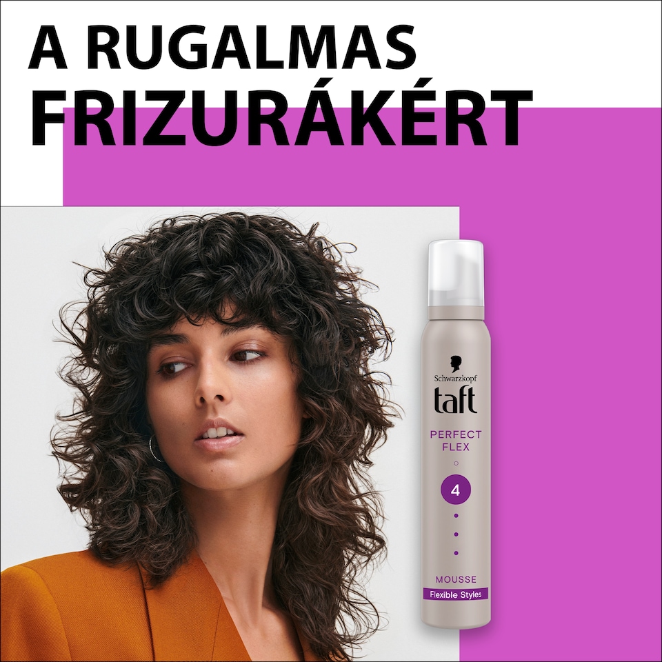 image 1 of Taft Perfect Flex Mousse for All Hair Types 200 ml