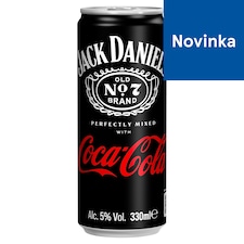 Jack Daniel's and Coca-Cola 330 ml