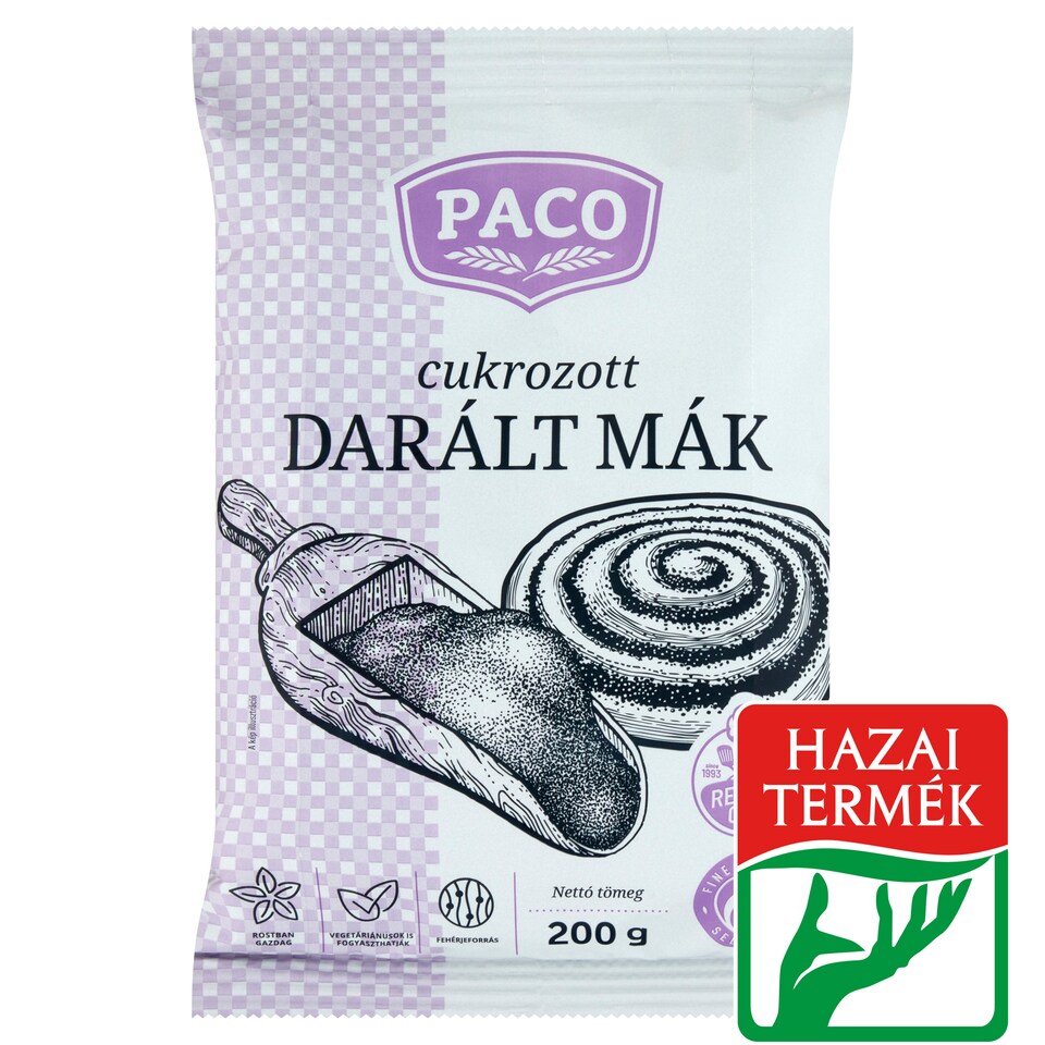 Paco cukrozott darált mák 200 g