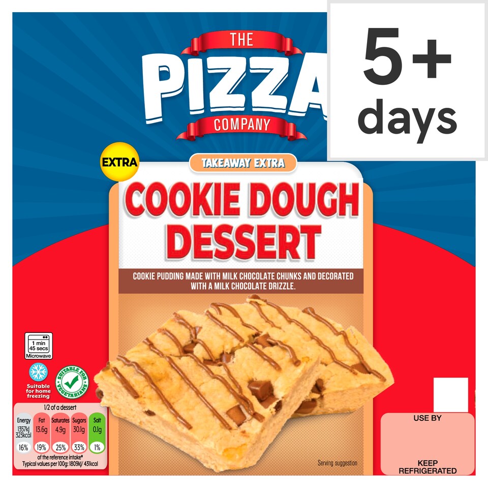 The Pizza Company Cookie Dough Dessert 150G