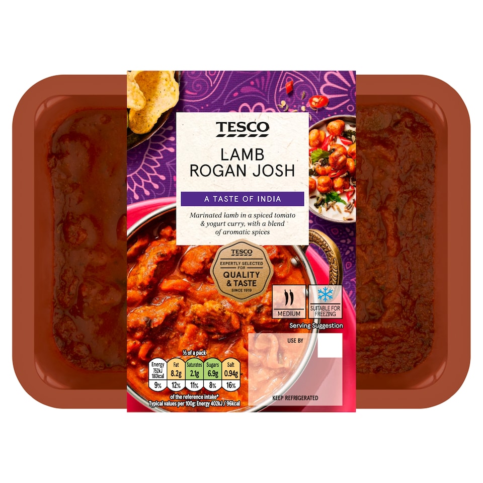 Tesco Lamb Rogan Josh 400g