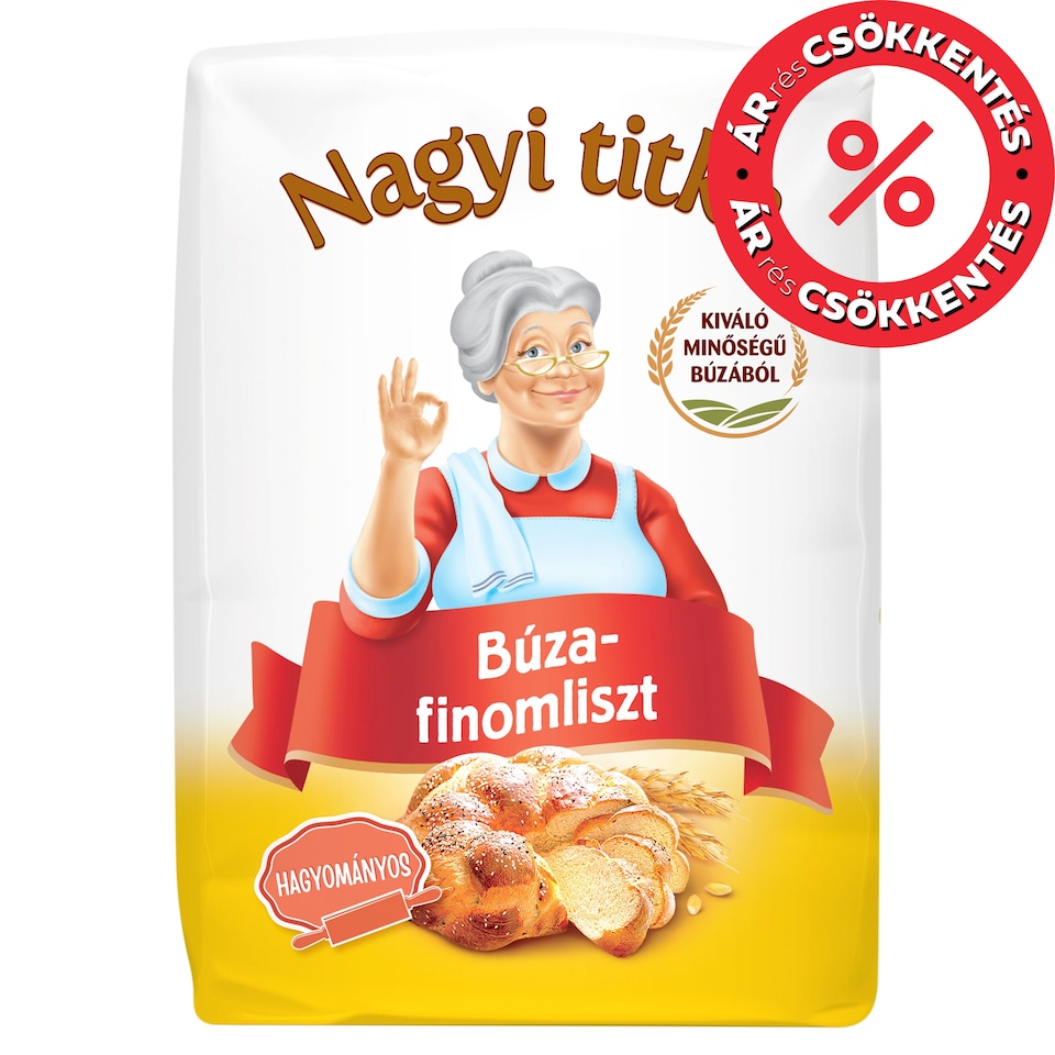 Nagyi titka Fine Plain Flour 1 kg