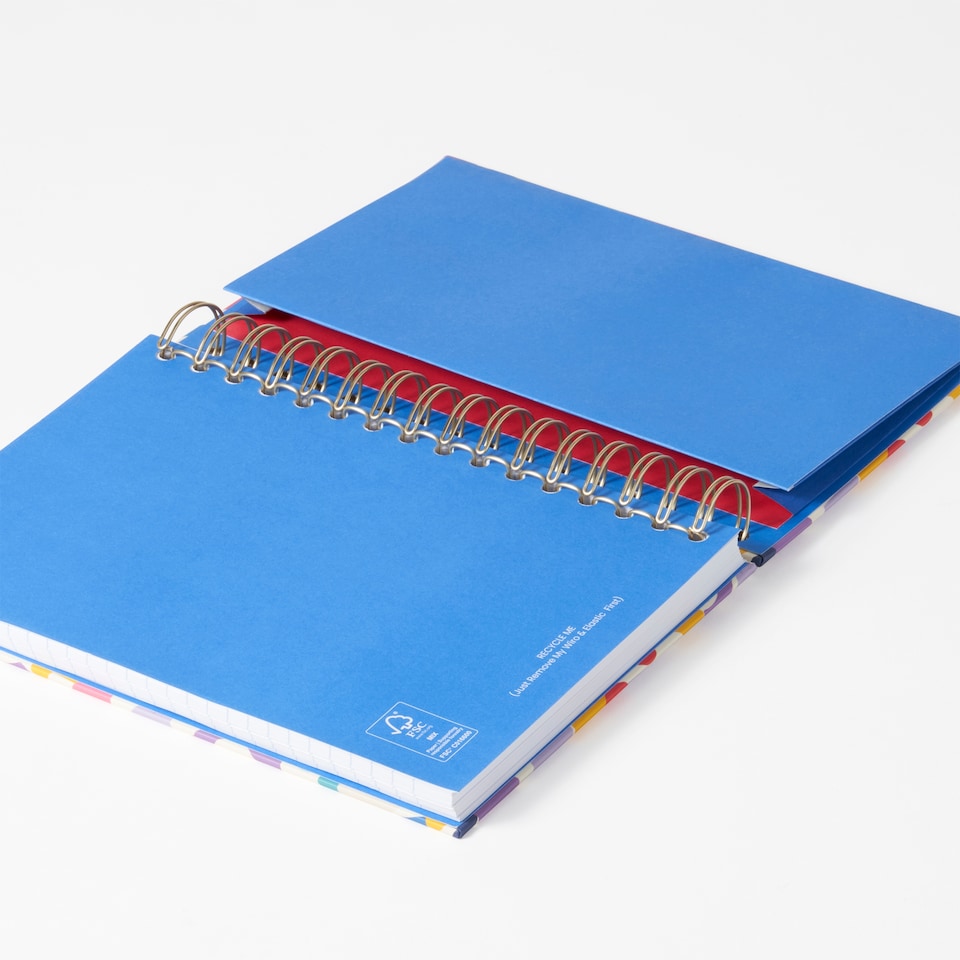 image 1 of Paperchase A5 Confetti Notebook