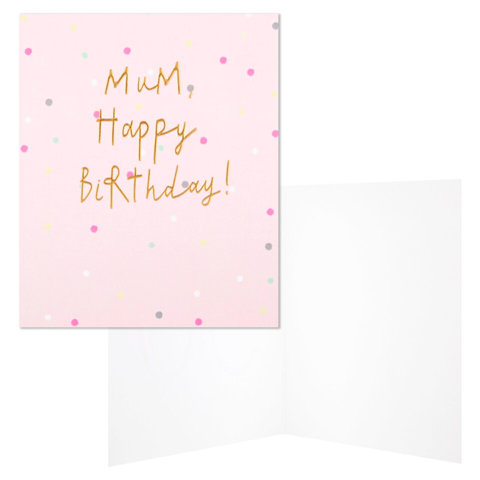 image 1 of Hallmark Birthday Card Mum, Happy Birthday!