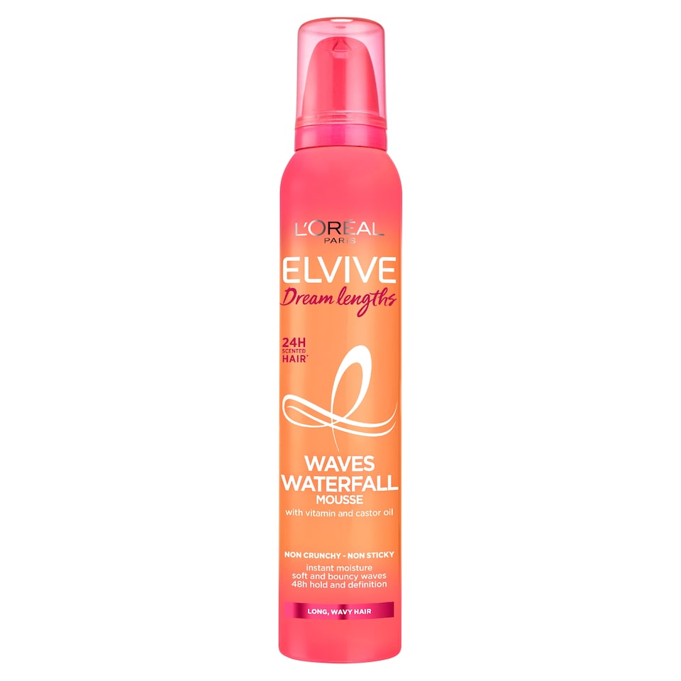image 1 of L'Oreal Paris Elvive Dream Lengths Waves Waterfall Mousse 200ml