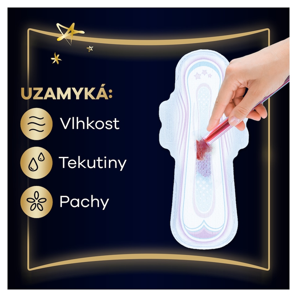 Obrázek 1 pro produkt Always, Hygienické Vložky Ultra Secure Night Extra (Velikost 5), Křidélka x 10, Vložky