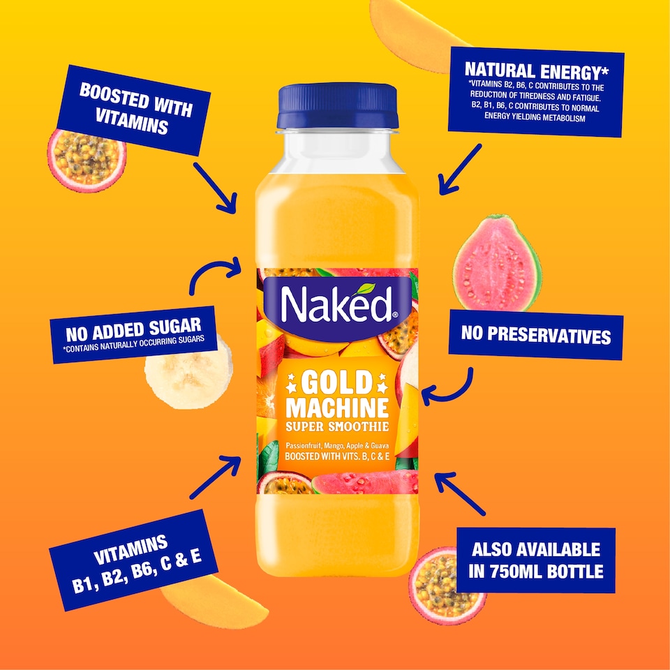 image 1 of Naked Gold Machine Super Smoothie 300Ml