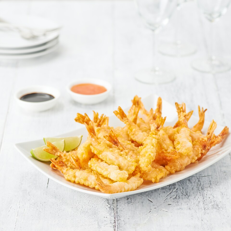 T. E/Entrning 30 Tempura Prawns 450g