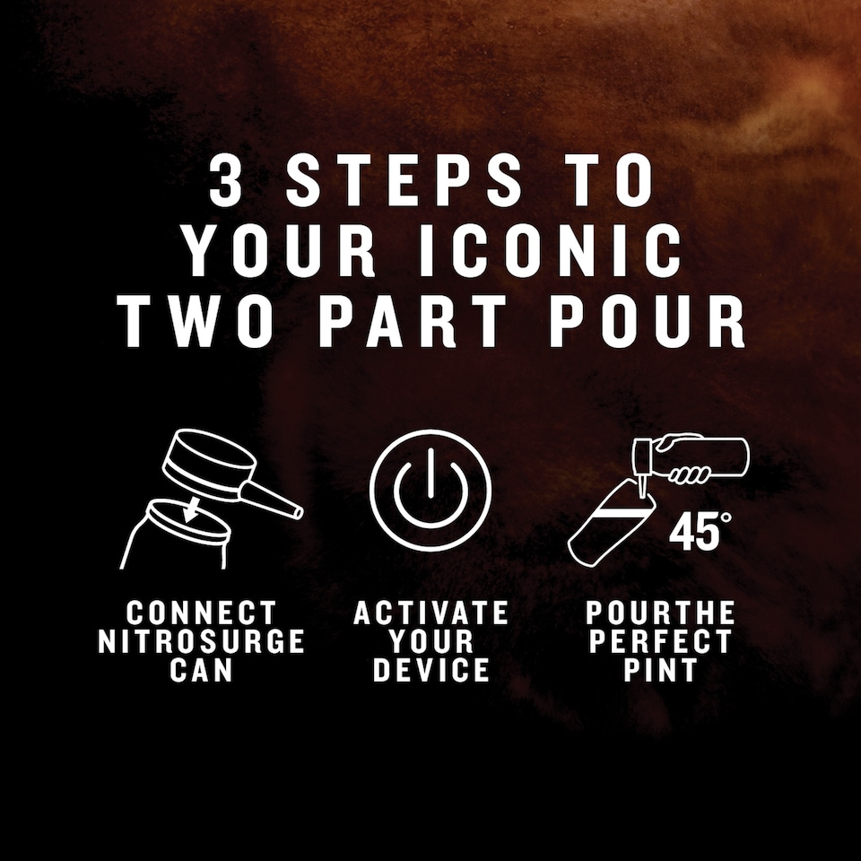 image 1 of Guinness Draught Nitrosurge Stout Beer Can 4.1% Vol 4x558ml