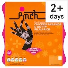 Pinch Pan Poppin’ Chicken Pasanda & Nutty Pilau​ Rice 400g