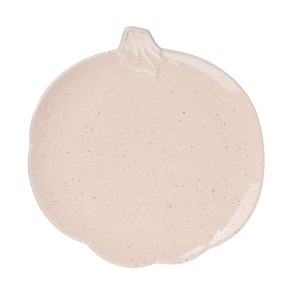 F&F Home Pumpkin Plate