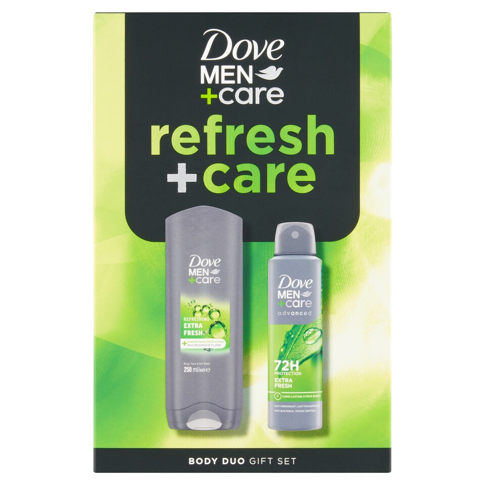 image 1 of Dove Men+Care Extra Fresh Gift Set
