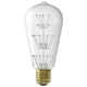 image 2 of Calex Decorative Clear E27 Led Rustic Bulb