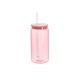 image 2 of F&F Home colour glass drinking jar assorted