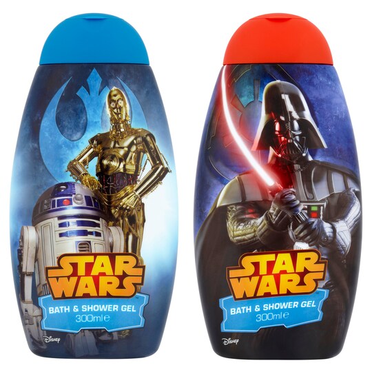 Star Wars Bath & Shower Gel 300Ml Tesco Groceries