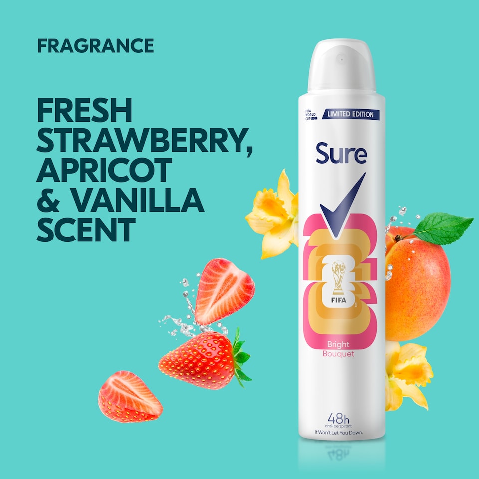 image 1 of Sure Women Bright Bouquet 48h Antiperspirant Deodorant 200ml