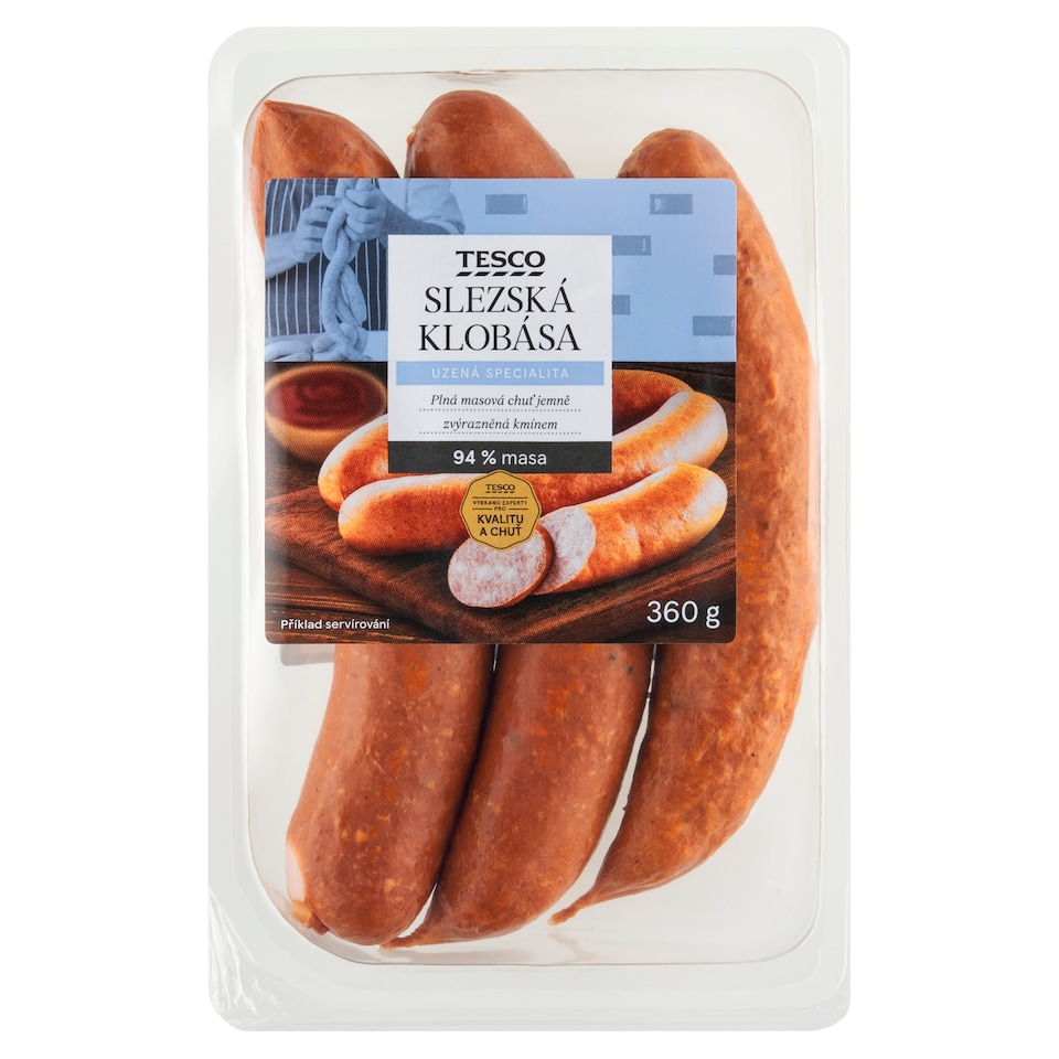 Tesco Silesian Sausage 360g