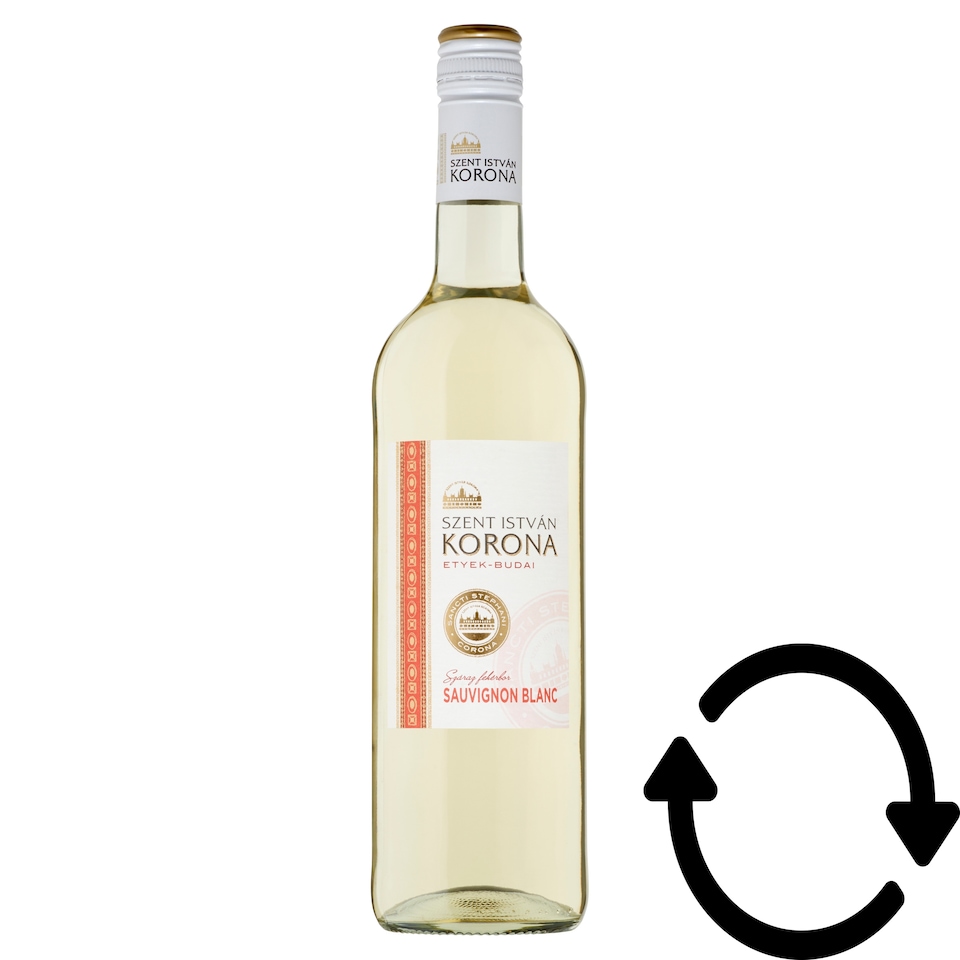 Szent István Korona Etyek-Budai Sauvignon Blanc Dry White Wine 12% 0,75 l