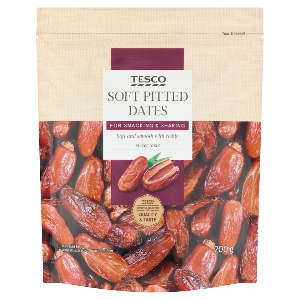 Tesco Soft Pitted Dates 200g
