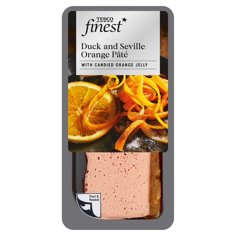 Tesco Finest Duck & Seville Orange Pate 170G