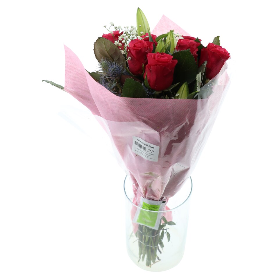 Obrázek 1 pro produkt Deluxe kytice růží a lilií