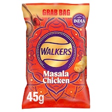 Walkers Masala Chicken Grab Bag Crisps 45g