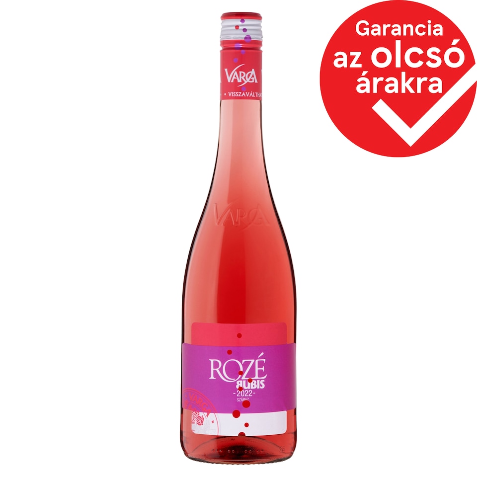 Varga Bubis Rozé száraz bor 0,75 l