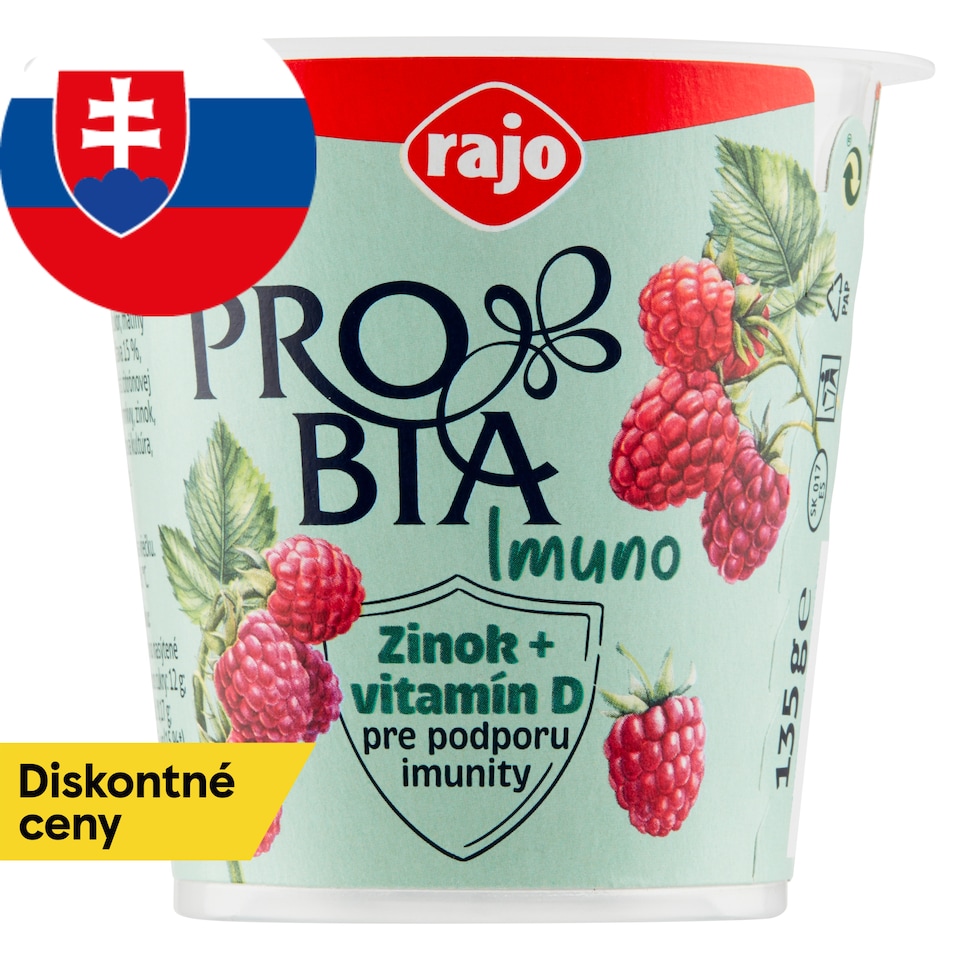 obrázok 1 z Rajo Probia Imuno Malina 135 g