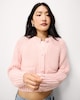 image 1 of F&F Chunky Knitted Cardigan in Pink