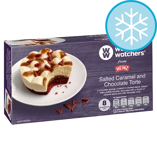 Weight Watchers Salted Caramel Torte 130G Tesco Groceries