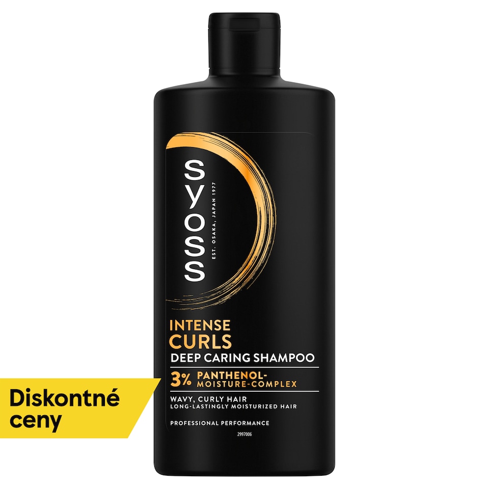 obrázok 1 z Syoss Intense Curls šampón pre vlnité, kučeravé vlasy 440 ml