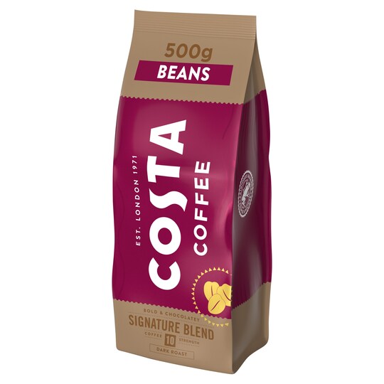 Costa Coffee Beans Signature Blend Dark Roast 500G