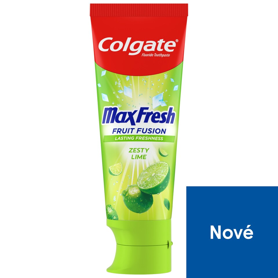 Obrázek 1 pro produkt Colgate Max Fresh Fruit Fusion Zesty Lime ochucená zubní pasta  75ml