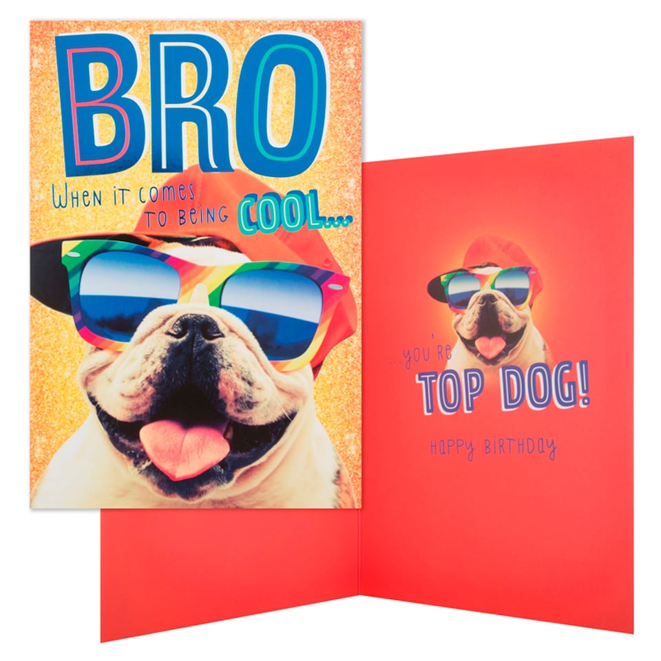 image 1 of Hallmark Birthday Card Brother (Humour)