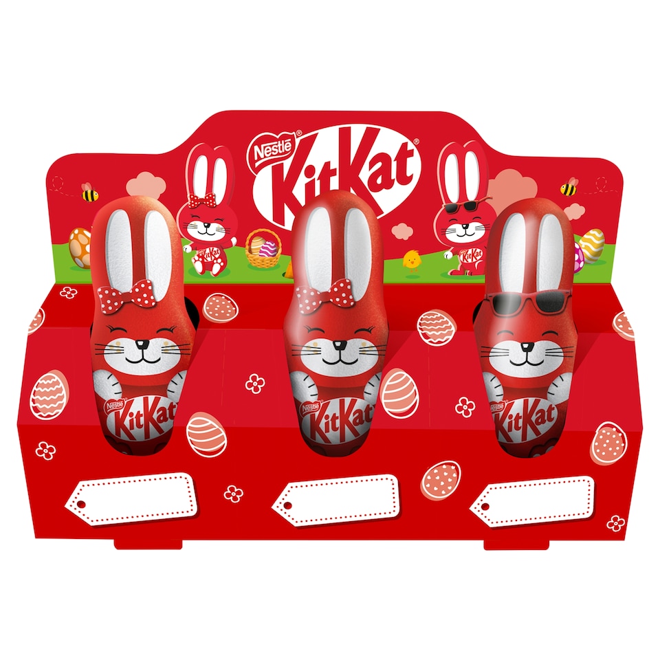 KITKAT Zajačik 3 x 17 g