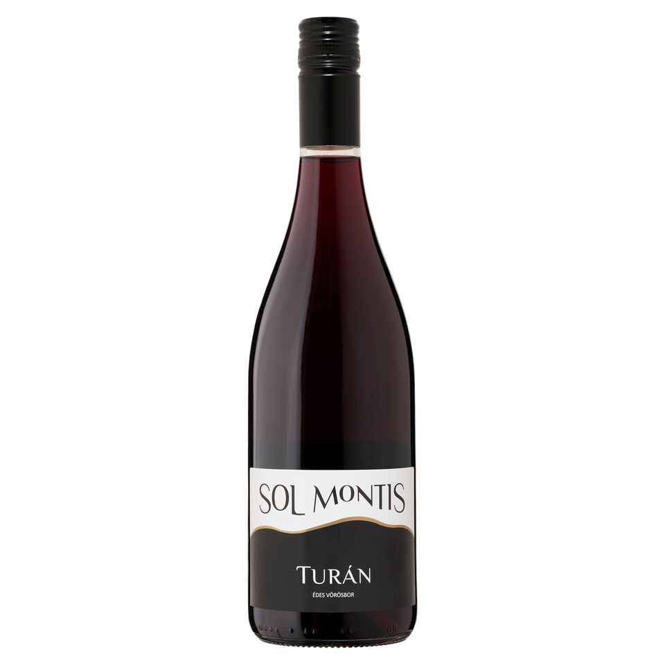 Sol Montis Felső-Magyarországi Turán édes vörösbor 13,5% 0,75 l