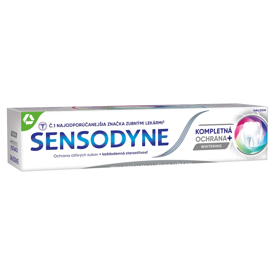 obrázok 1 z Sensodyne Whitening Kompletná ochrana+ zubná pasta s fluoridom 75 ml
