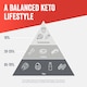 image 4 of SlimFast Advanced Keto Fuel Powdered Shake Mix - Rich Chocolate 350g