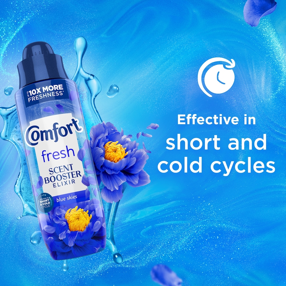 image 1 of Comfort Fresh Scent Booster Elixir Blue Skies 736ml