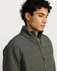 image 3 of F&F Quilted Front Zip Up Jacket in Khaki