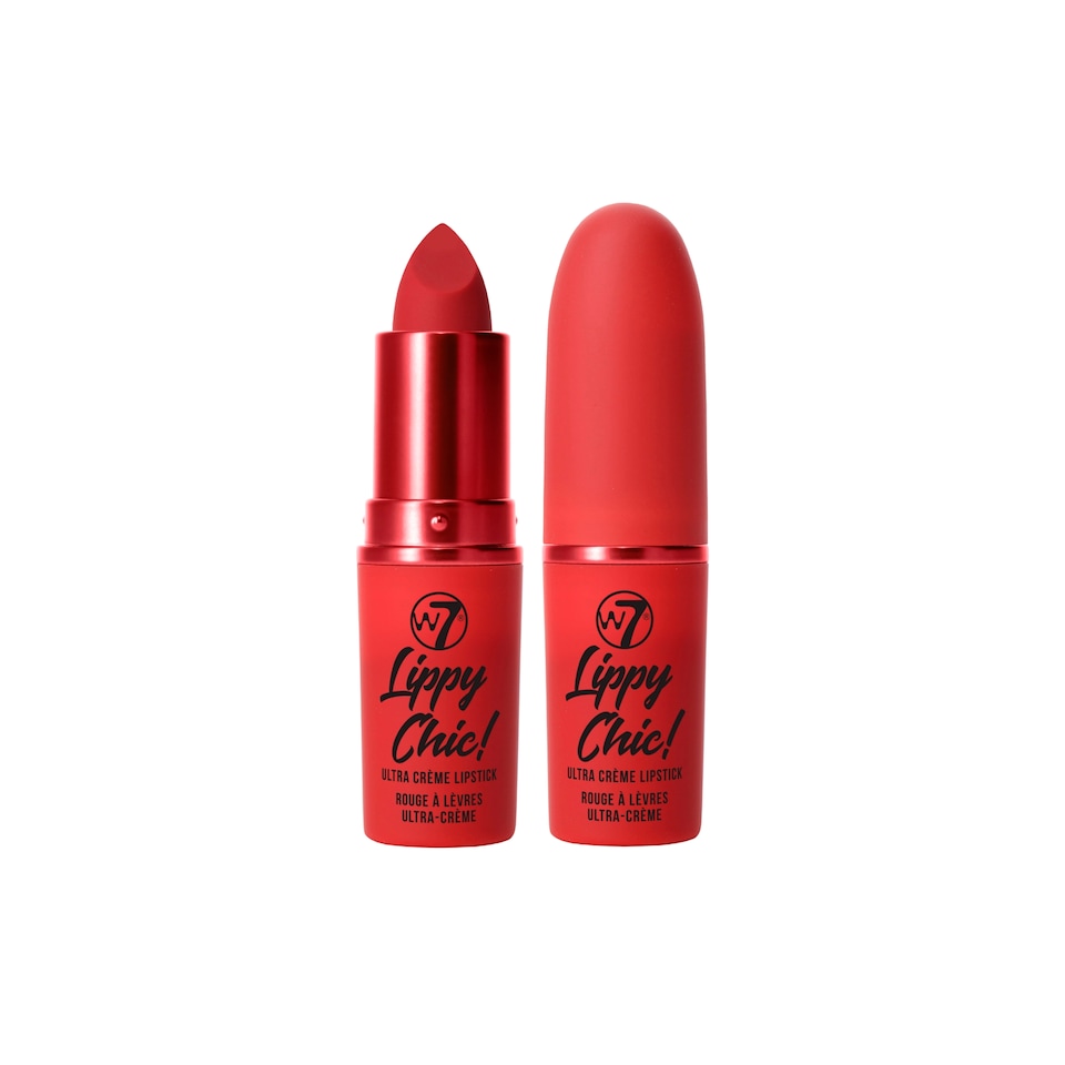 image 1 of W7 Lippy Chic Ultra Creme Lipstick Tongue & Cheek 3.5G