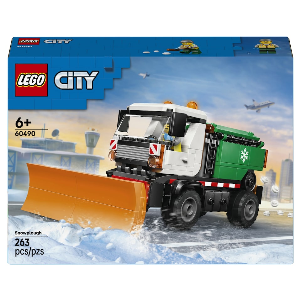 image 1 of LEGO City 60490 Snowplow