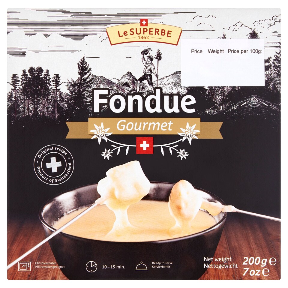 Le Superbe Fondue 200G Tesco Groceries