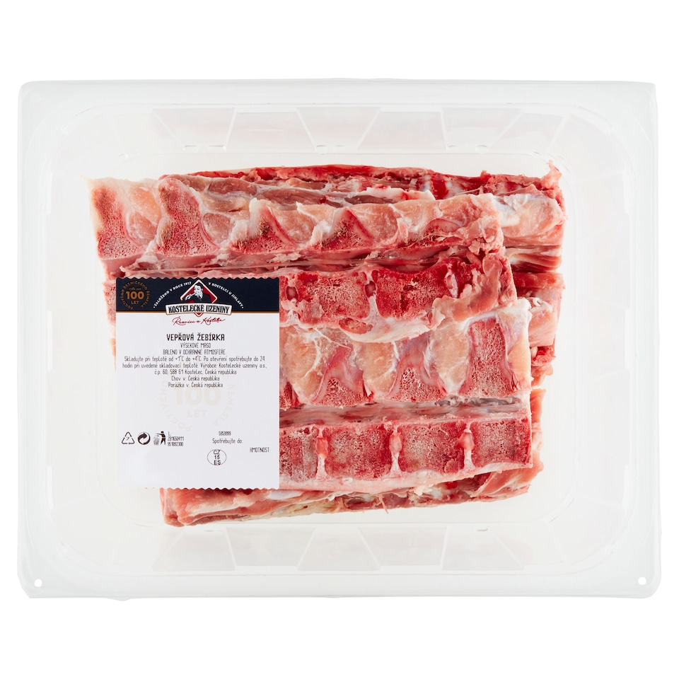 Obrázek 1 pro produkt Kostelecké Uzeniny Vepřová žebírka