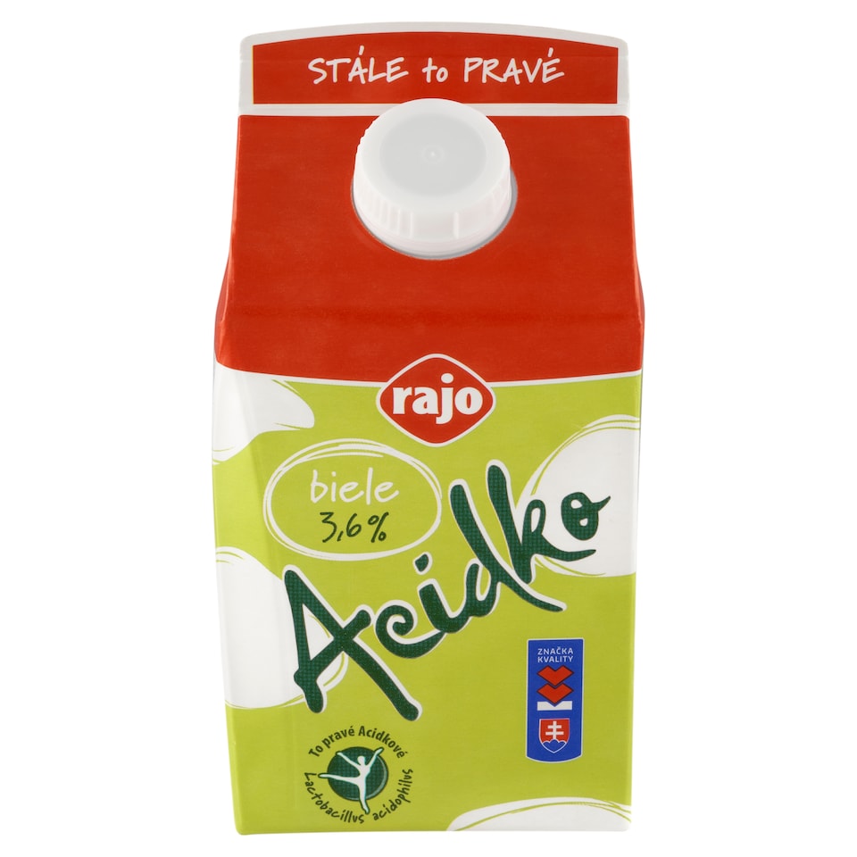 Rajo Acidko Biele 3,6% 450 g