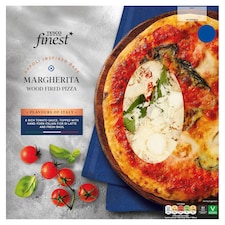 Tesco Finest Margherita Wood Fired Pizza 410g