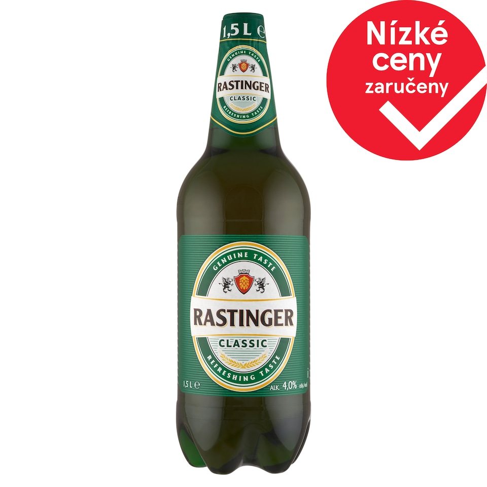 Rastinger Classic Draft Pale Beer 1.5L