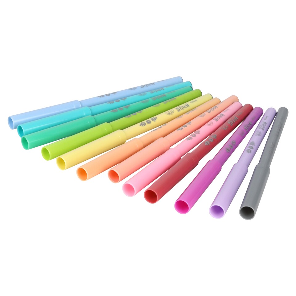 Obrázek 1 pro produkt Disney Stitch pastelové fixy 12 ks