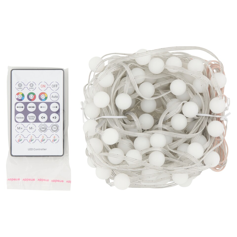 Obrázek 1 pro produkt Silver Line Vánoční stromeček řetězová světla tvar koule 20 m